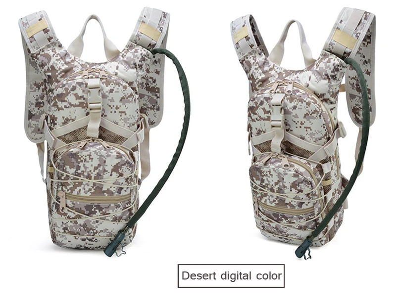 Камуфляжный рюкзак тактический военный рюкзак сумка для воды сверхлегкие тактические сумки Рюкзак Военный Рюкзак гидратация 3л