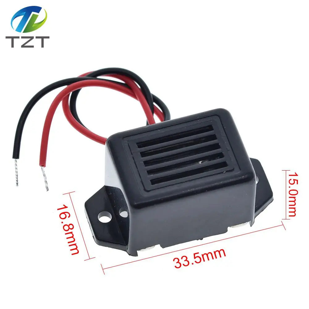 Alarm buzzer DC 12V 85dB mini electronic alarm buzzers constant^US
