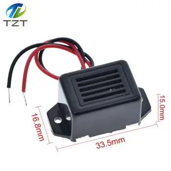

Alarm Buzzer DC 12V 85dB Mini Electronic Alarm Buzzers Constant Tone