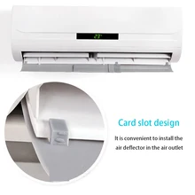 Легкая очистка выдвижной кондиционер лобовое стекло общий анти-выдув кондиционер ветровое стекло