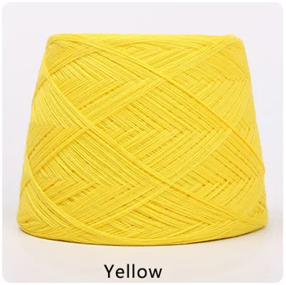 Yellow Meetee, 1 шт. = 250 г, хлопок, пряжа для малышей, линия из хлопка и шерсти, ручное плетение, 8-share, синтез, молочная хлопковая Детская Пряжа, линия для свитера своими руками - Цвет: Yellow
