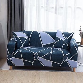 

geometric/flower printed sofa covers stretch for living room couch cover elastic slipcovers cheap home decoration new style