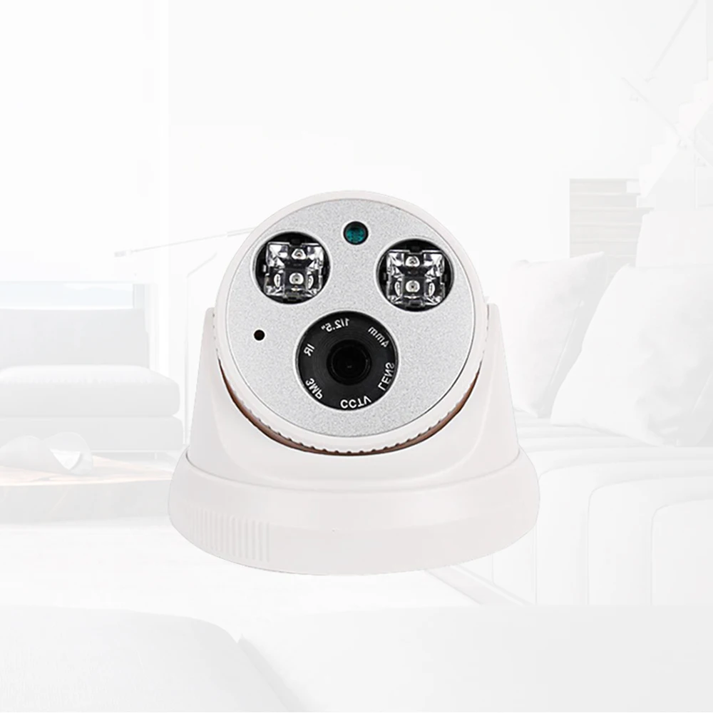 1080P 2.0MP HD ИК Купол распознавание лица прямая трансляция IP камера Push Video Stream to