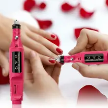 18 в 2 Электрический полировщик для ногтей Удаление омертвевшей кожи бытовой шлифовальный станок для дизайна ногтей отличный мотор с сильной мощностью