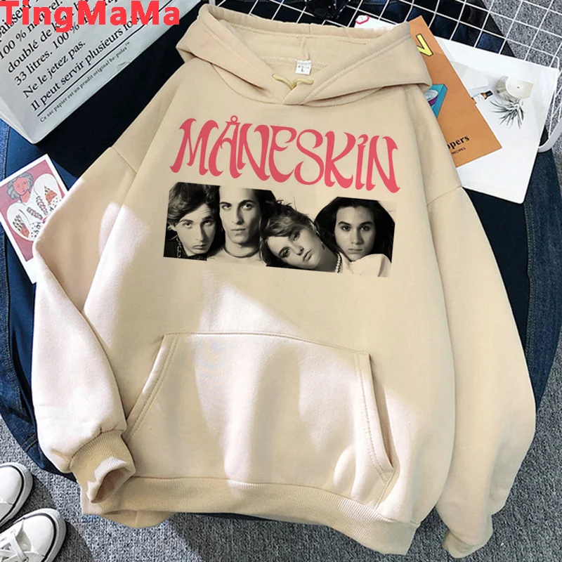 

Maneskin hoodies men y2k aesthetic graphic anime men hoody anime