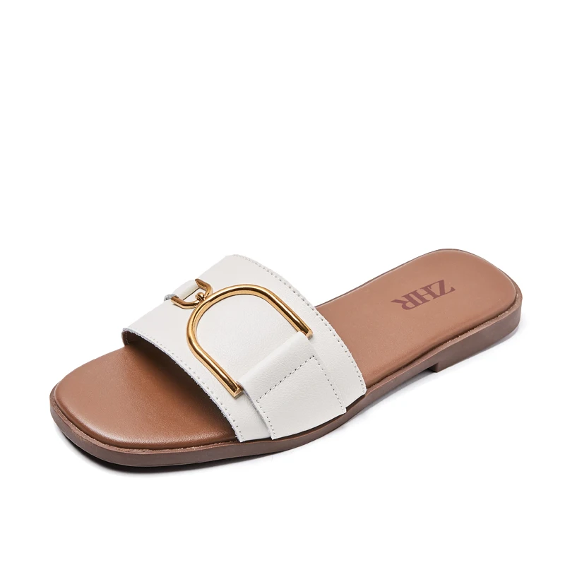 Luxury Brand Summer Sandals Designer Slippers Slides Floral Brocade Genuine  Leather Flip Flops Women Shoes Sandal Effortlessly Casual Shoes 1978 001  From Bagshoe1978, $29.91