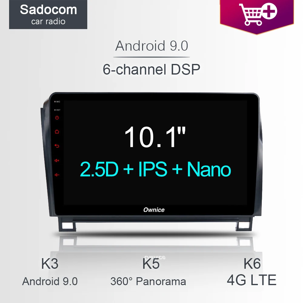 DSP 10 1 &quot64G + 4GB RAM автомобильный DVD плеер GPS 4G LTE автомобильное радио Android 8 для Toyota Tundra