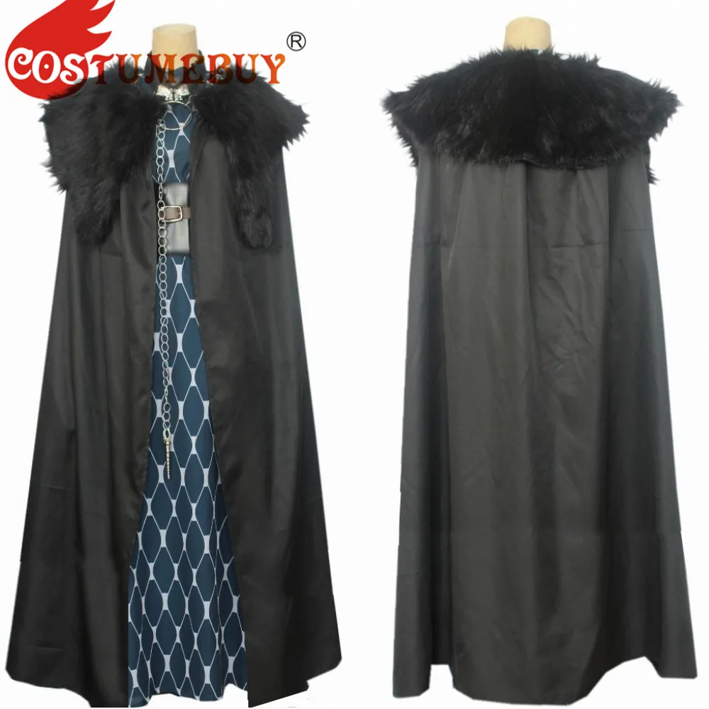 CostumeBuy престолов Сезон 8 Санса Старк Косплей Костюм для взрослых женщин Хэллоуин