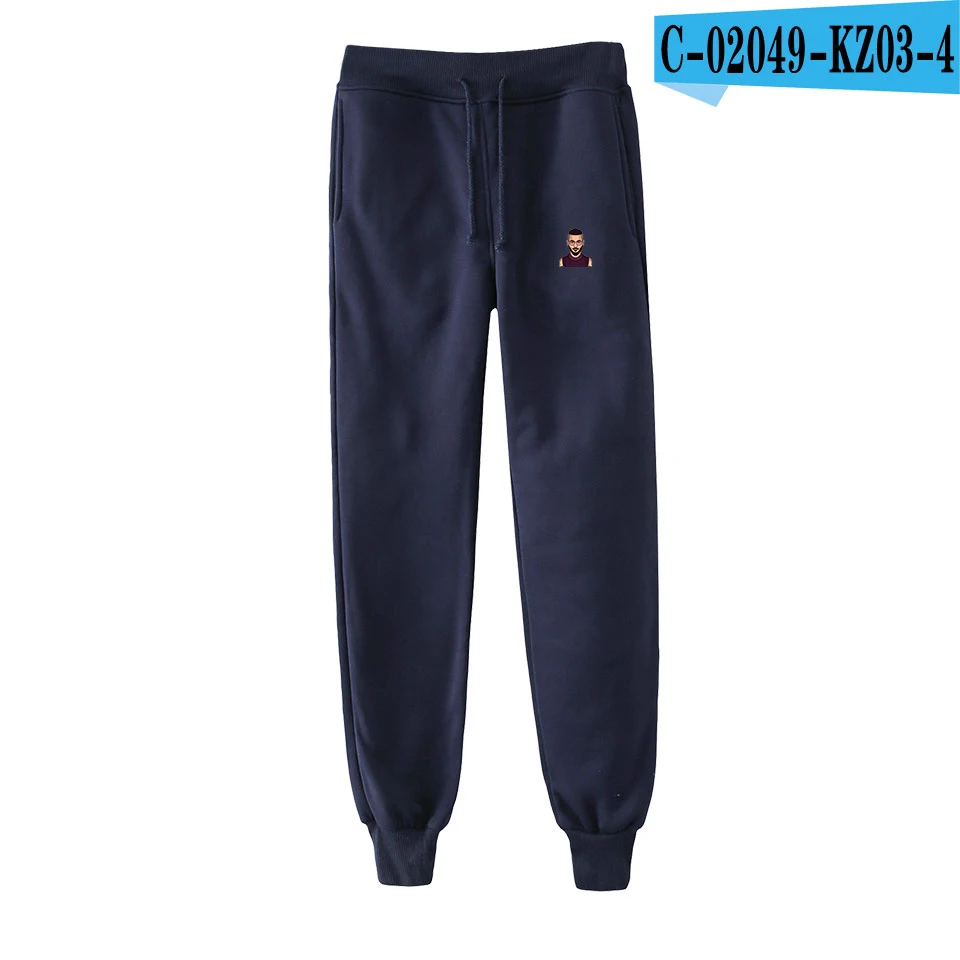 Maluma Cooton Мужские штаны высокого качества для бега спортивные штаны лосины модная одежда удобные повседневные штаны - Цвет: Navy blue