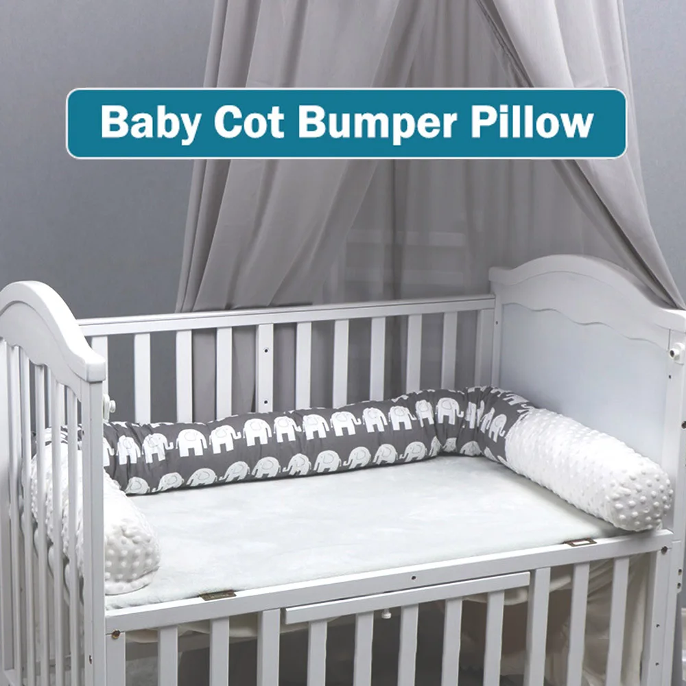baby cot bumper cushion