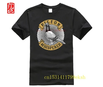 

2020 brand men shirt Pigeon Whisperer Tee shirt Love Pigeons Birds Lover Gifts