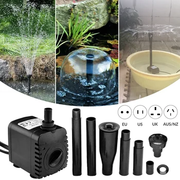 

Fountain Pump Garden Water pump Aquariums Submersible Pump Oxygen Pump Rockery fountain Water Fountain Pump No Lamp D30