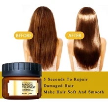 Женский Глубокий питающий Кондиционер для волос, Очищающий волосы, горячий окрашивание, увлажняющее масло, Кондиционер для волос, восстанавливающий крем для волос