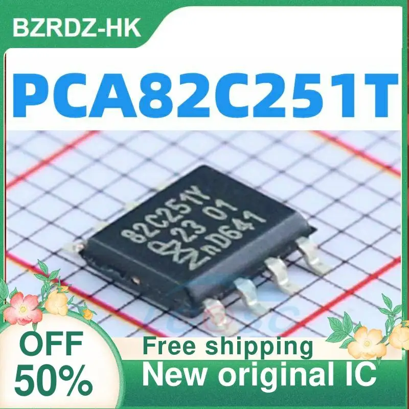 

10PCS PCA82C251T CAN 24V SOP-8 New original IC