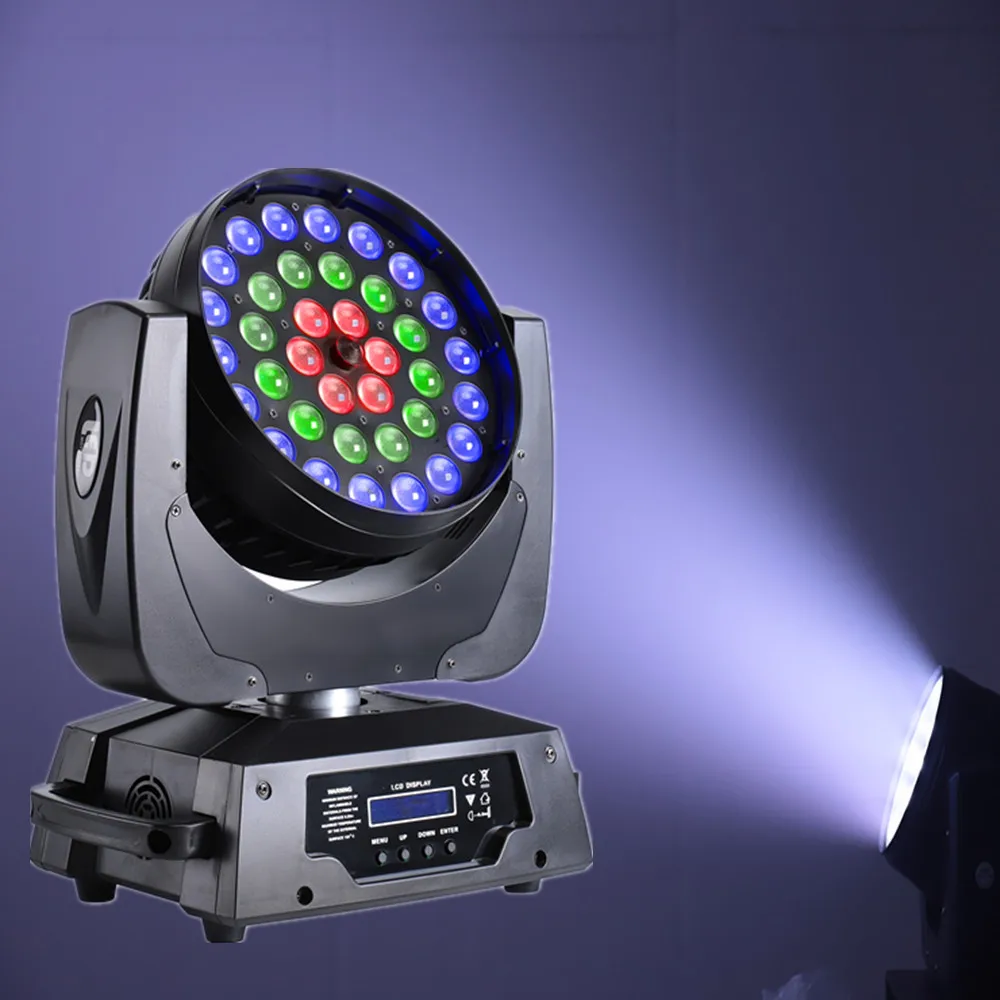 Профессиональное освещение для дискотеки 36*10 Вт rgbw led zoom сценический светильник с