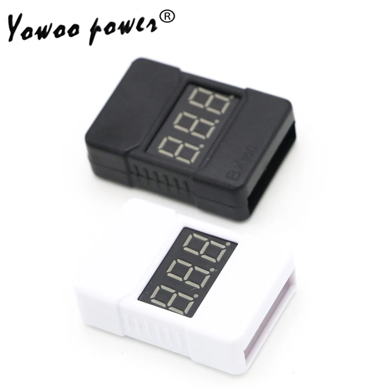 Color: BX100 1 PCS Parts & Accessories BX100 1-8S Lipo Battery Voltage Tester/Low Voltage Buzzer Alarm/Battery Voltage Checker with Dual Speakers 