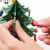 13x17cm 3D wood Christmas tree New Year Festival party Home DIY wood ornaments table decoration wood Crafts Christmas wood tree