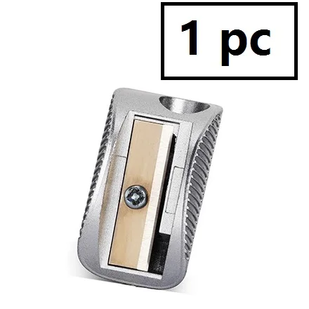 Zinc Alloy Body Metal Pencil Sharpener Students Pencil Knife Pencil Planer Cutter Office School Staionery Writing Tools 68656 - Цвет: 1pc