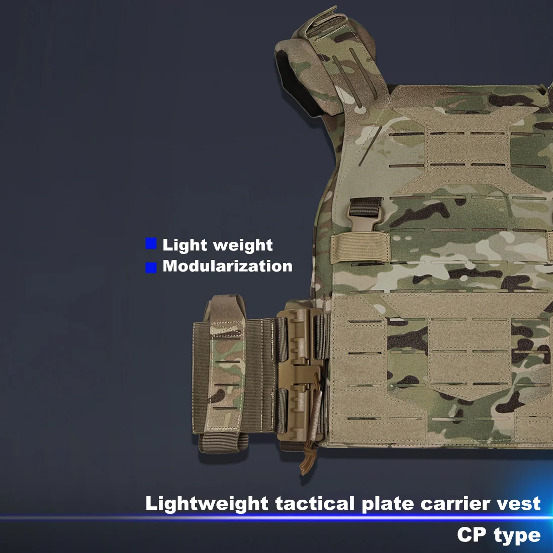 UTA X-Wildbee Universal Armoured Lightweight Tactical Plate Carrier Modular 