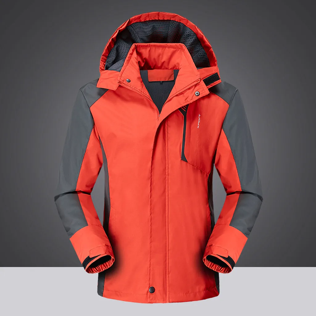 

Thick Outwear Winter Jacket Men Autumn Casual Waterproof Quick-drying Breathable Sport Outdoor Men's Parka Coat casaco masculino