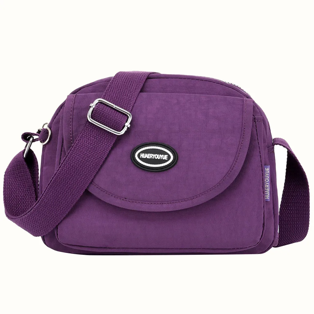 Maison Fabre Women Nylon Zipper Messenger Single Shoulder Satchels Crossbody Bag High Quality Waterproof Bags Dropshipping#8.02