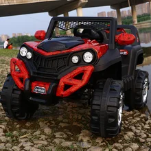 Voiture électrique pour enfants, Version améliorée, véhicule tout terrain, quatre roues, télécommande, balançoire, jouet, Collection cadeau