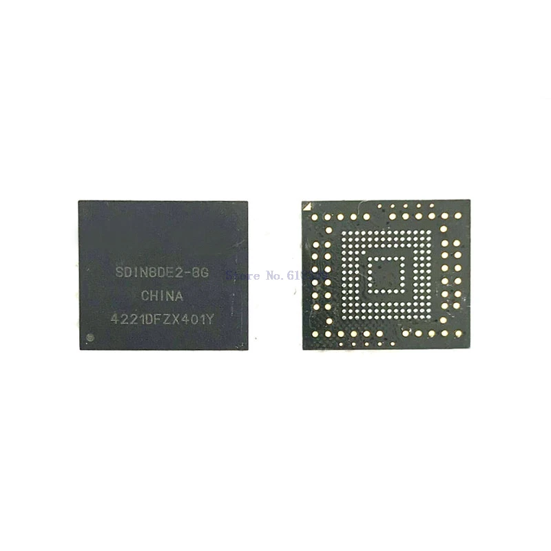 

Sdin8de2 Flash Card 8G-Byte 3.3V Embedded Mmc Bga Alt Sdin8de2-8G-1210A Ic Chip Sdin8de2-8G
