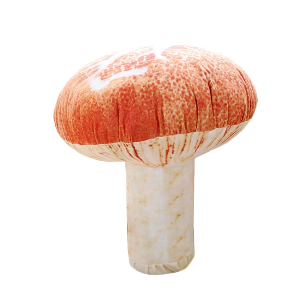 3D подушка "гриб" короткая плюшевая моющаяся мягкая подушечка креативные милые игрушки Рождественские женские дети подарок на день Святого Валентина - Цвет: Mushroom