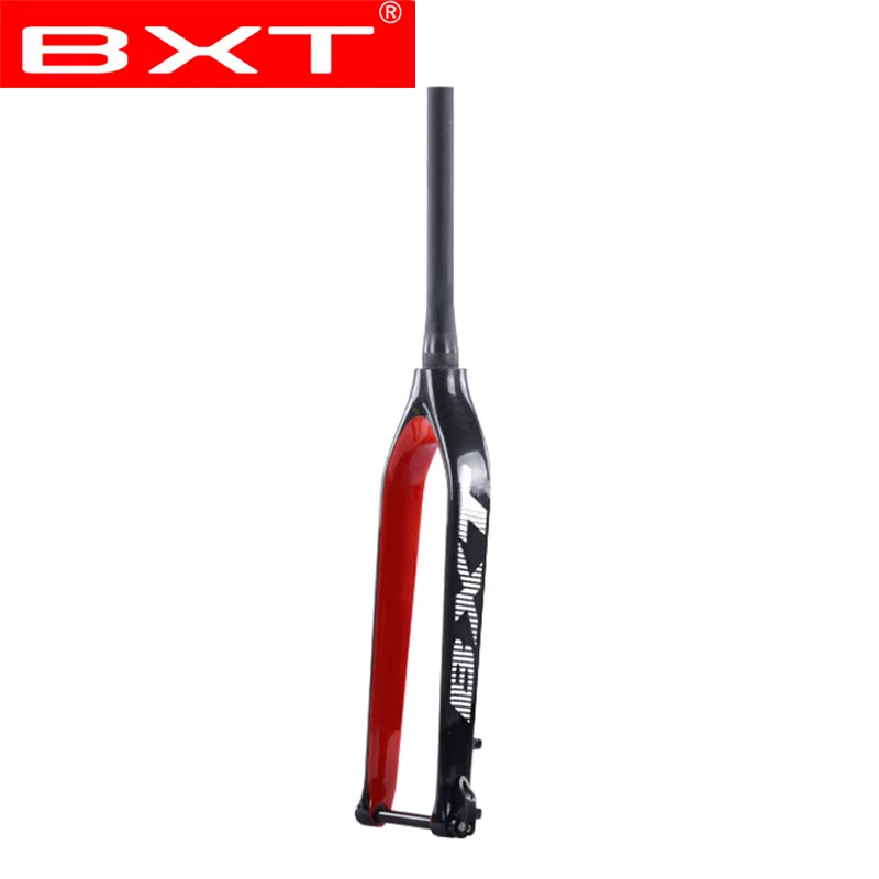 BXT mtb вилка 29er 2020 полностью углеродная для горного велосипеда детали коническая