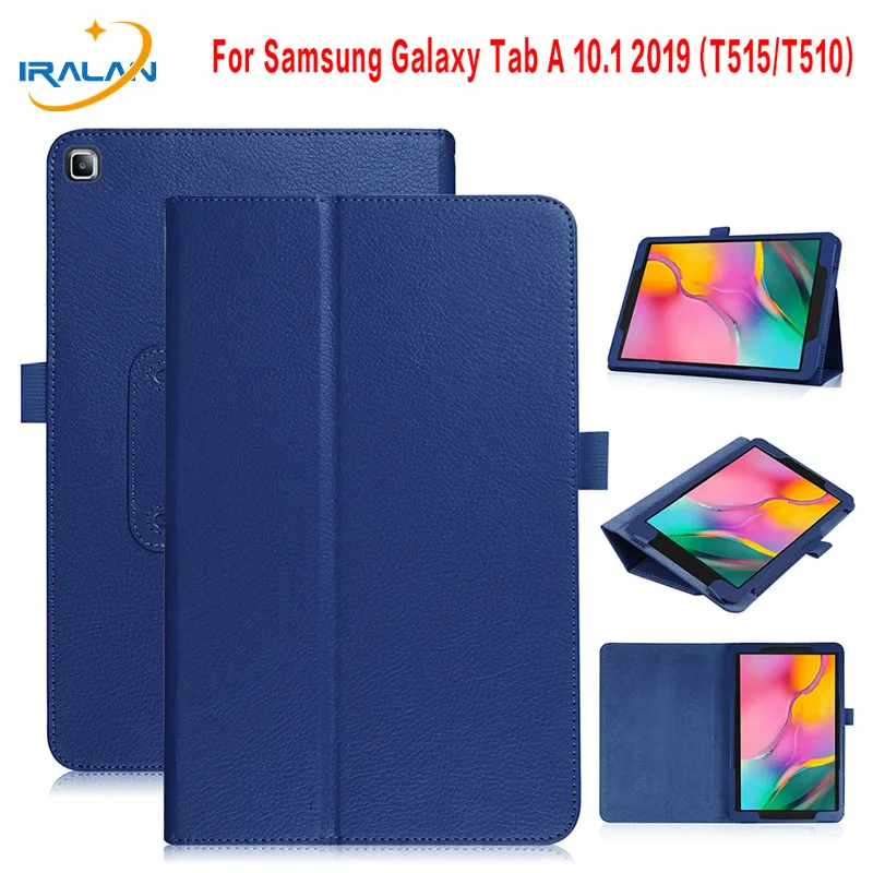 

Folio Stand Cover Case for Samsung Galaxy Tab A 10.1 2019 SM-T510 SM-T515 T510 T515 tablet case protective cover skin+stylus pen