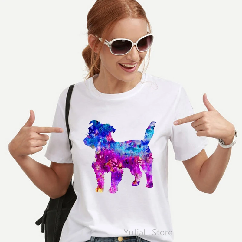 Watercolor Leopard Chihuahua T-shirt 7