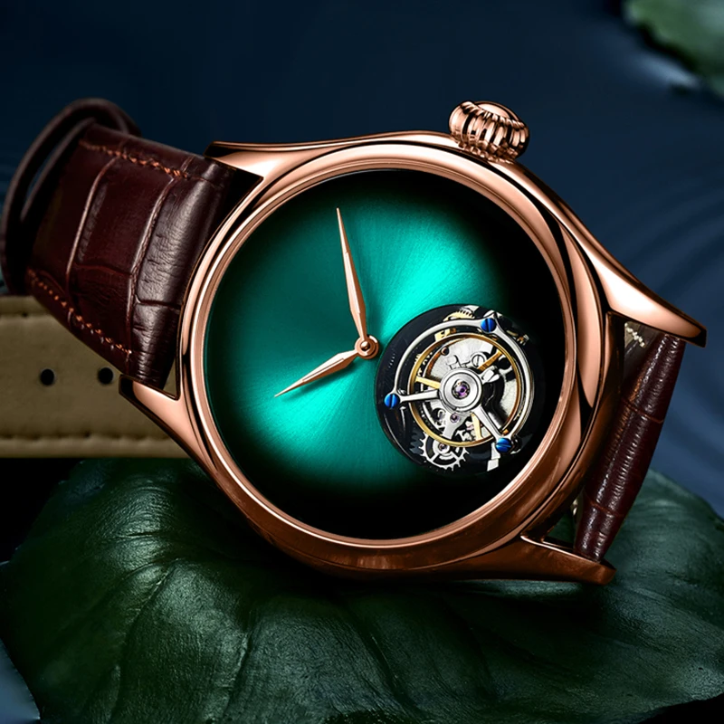 Guanqin Tourbillon Мужские часы роскошные механические часы настоящий бренд водонепроницаемые часы с турбийоном мужские часы Relogio Masculino