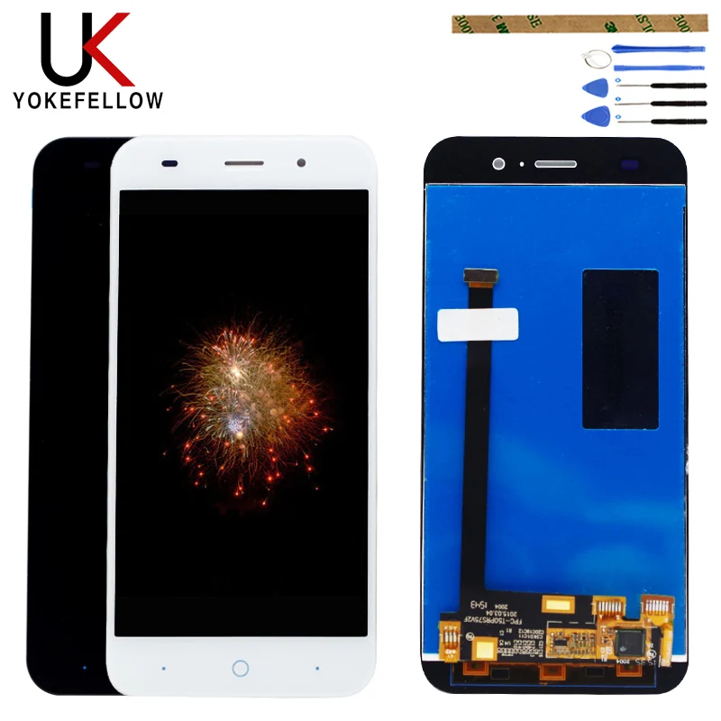 

Tested LCD Display For ZTE Blade Z7 X7 V6 D6 T660 T663 LCD Display Screen With Touch Screen Assembly