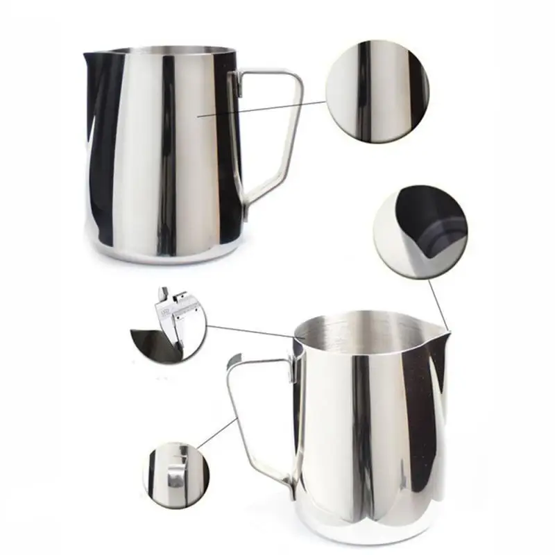 Tea Coffe Maker Coffee Pot Kitchen Stainless Steel Frothing Cold Brew Coffee Pitcher Barista Craft Latte Milk Jug coffee pot milk frothing jug