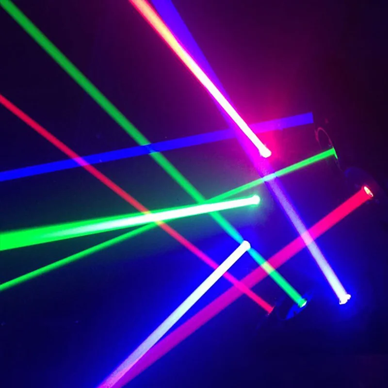 AUCD 3x3 Eyes RGB Moving Head Spider Projector Laser Lights Disco DJ Party Show DMX Master Slave Beam Ray Stage Lighting 109F|laser light|stage