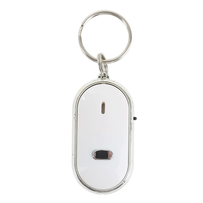 

Car Accessories Universal 1PCS Portable LED Key Finder Locator Find Lost Keys Chain Keychain Whistle Sensors Cover For Key Cover
