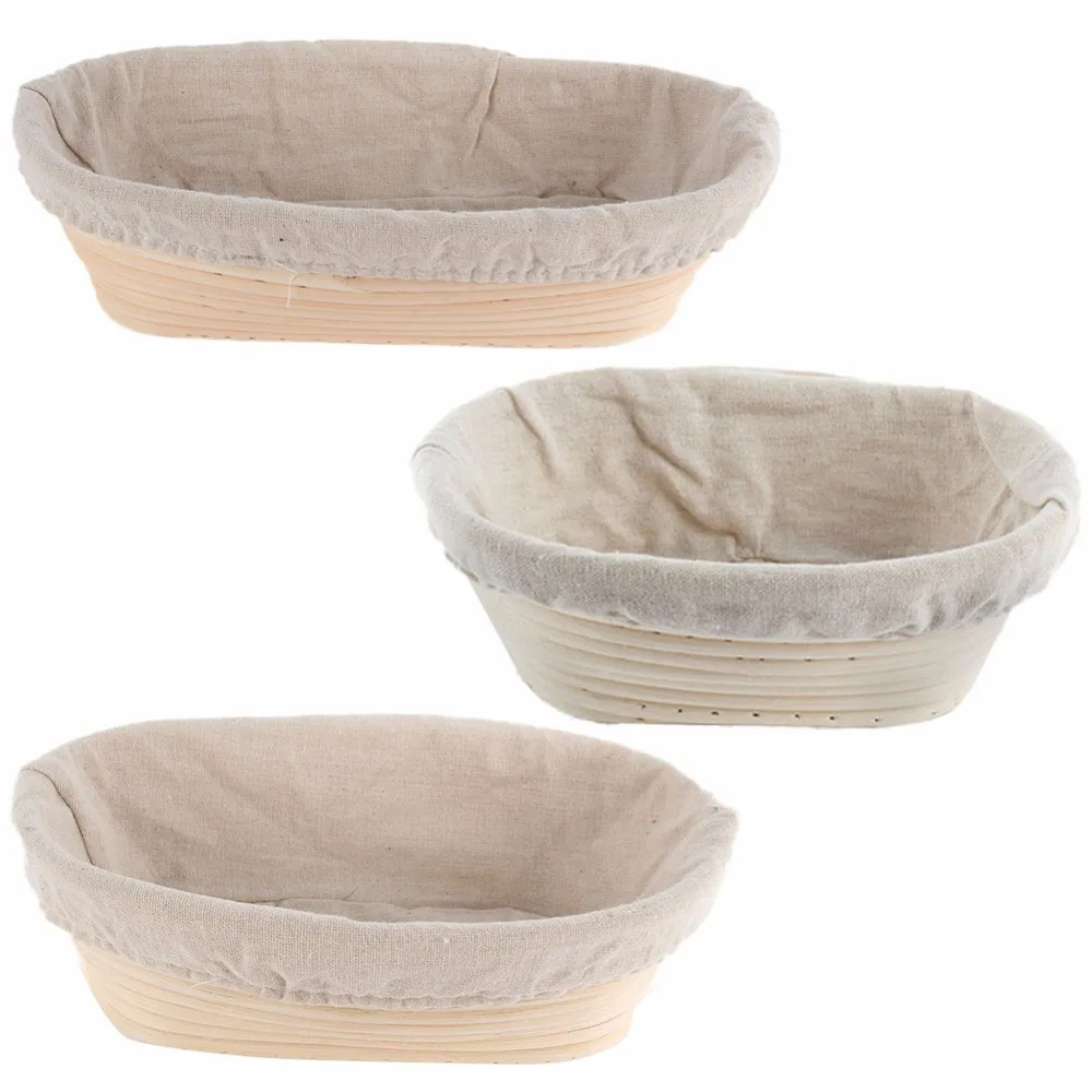 Различные формы брожения ротанга корзина страна хлеб багет корзина для теста s выпечки корзина для теста выпечки корзина для хранения#8