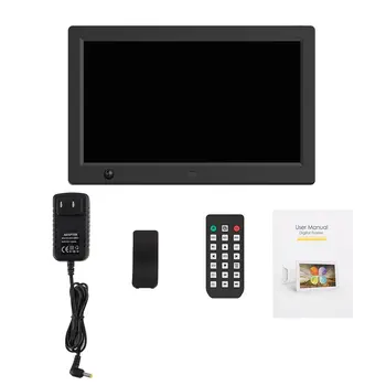 

10.1 inch HD LCD Digital Photo Frame & Commercial Advertising Machine Human Sensor Video Player with Remote Control