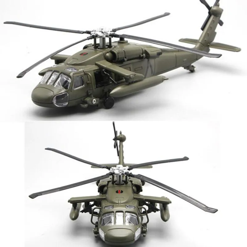 Коллекция Модель 1/72 военный вертолет Black Hawk Millitary модель армейский 29 см