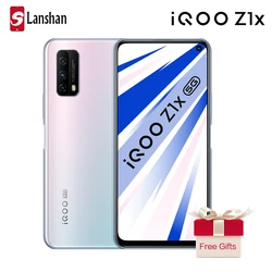 Новейший vivo 5G IQOO Z1x 6GB 128GB Celular Snapdragon 76 5G 48MP Тройная задняя камера 6,57 ''120Hz гоночный экран Android смартфон