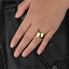 ICAM 12mm No fading 24k Classic Engage Wedding rings 1.2CM Yellow Gold Ring filled 316L Titanium steel rings for men and women ► Photo 3/6