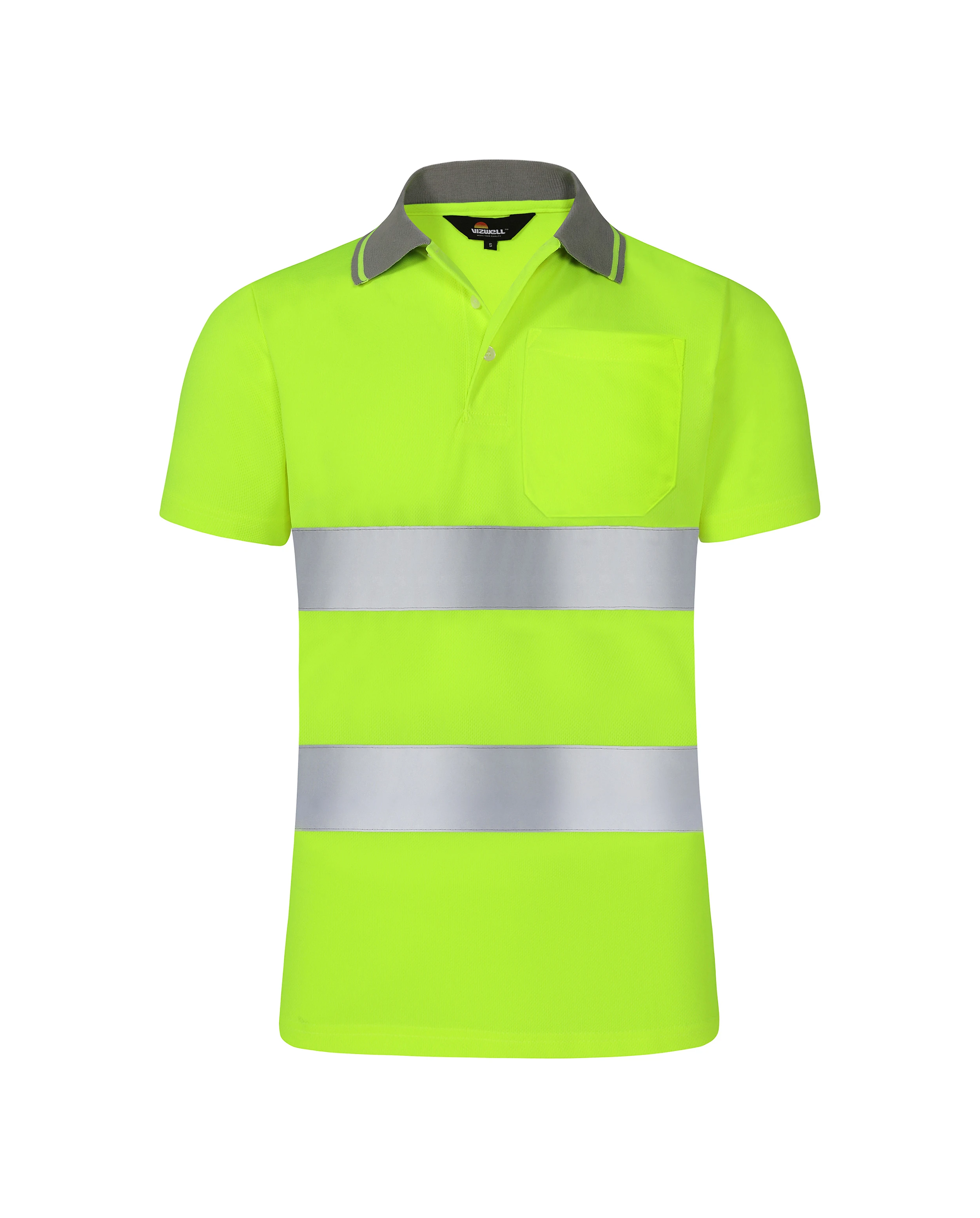 hi vis reflective Orange Shirt Men 