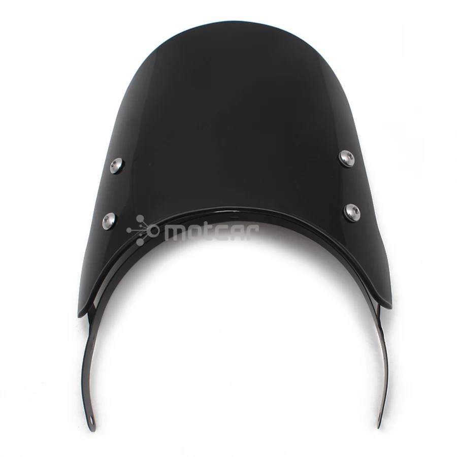 2colors ABS Plastic Motorcycle Wind Deflector Headlight Protector Fairing Windshield Windscreen For Royal Enfield Classic 500cc