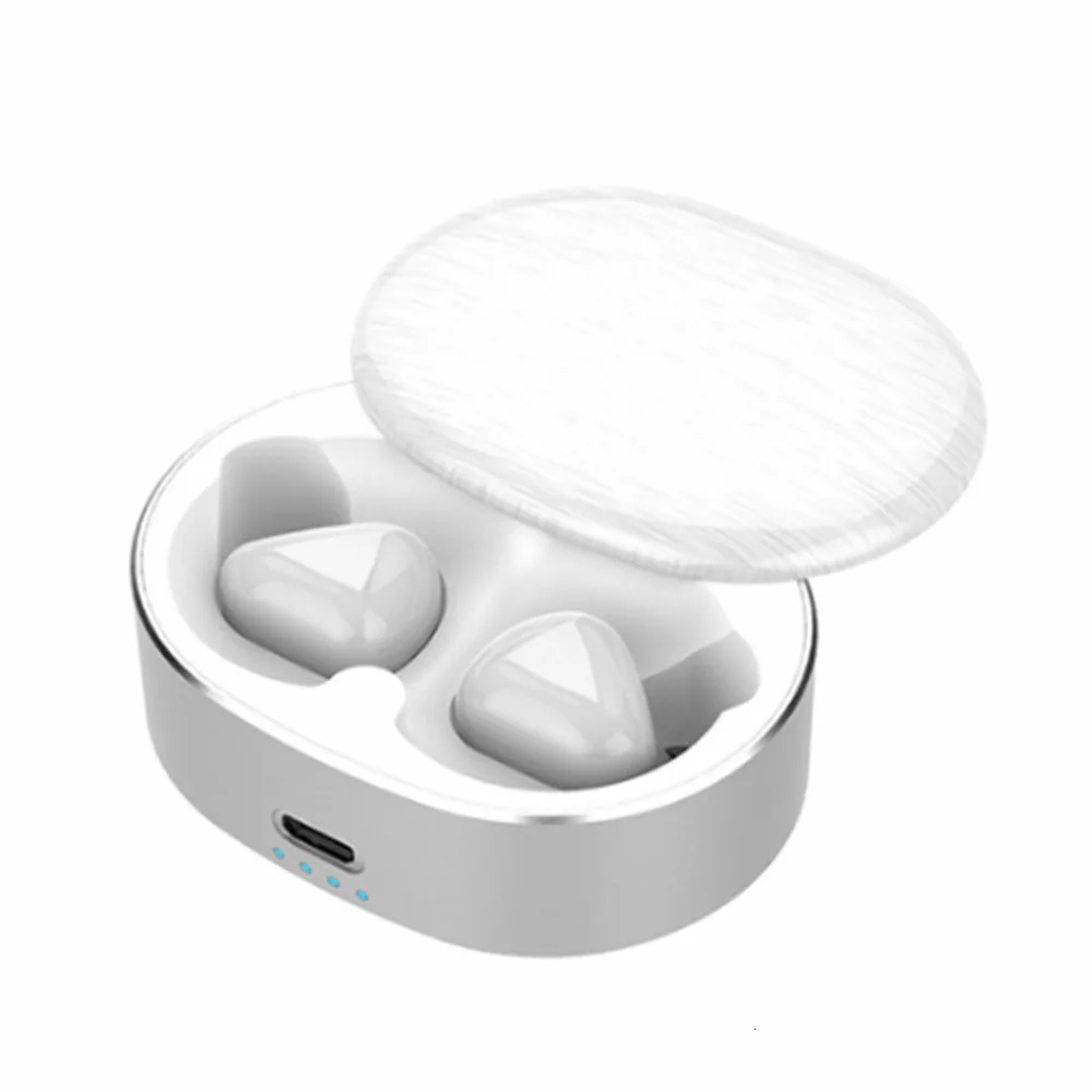 Bluetooth 5,0 наушники T50 TWS мини стерео Спортивные Беспроводные наушники с шумоподавлением Gameing Touch Contorl наушники - Цвет: T50 white earphone