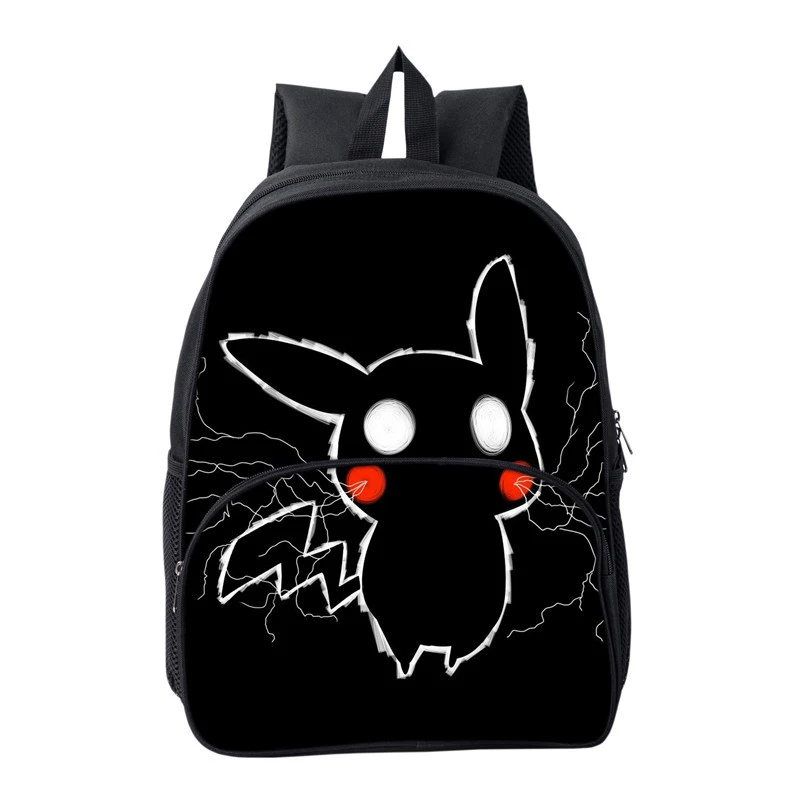 Рюкзак Mochila Pokemon Sac A Dos аниме 3D печать Прекрасный Пикачу холст рюкзак школьные сумки для студентов Bookbag Рюкзак - Цвет: 14