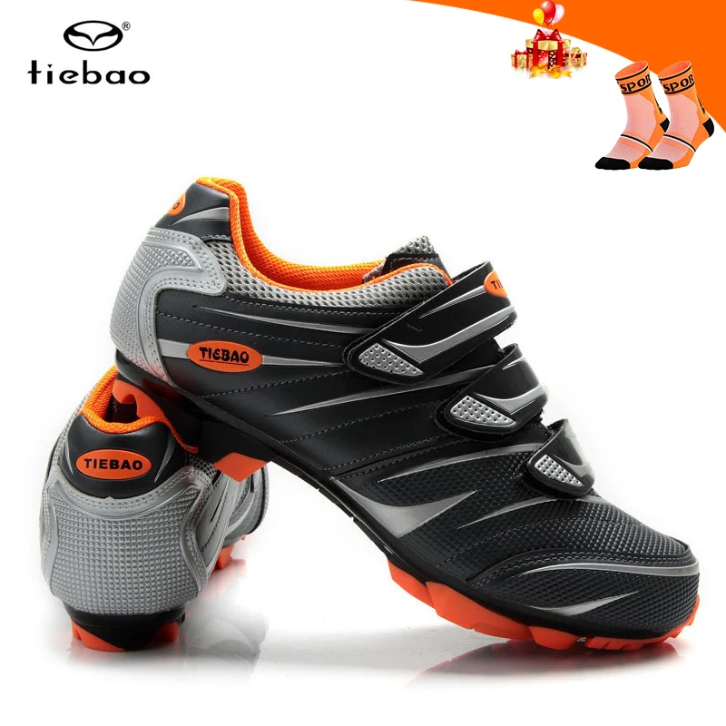 

Tiebao Mountain bike shoes sapatilha ciclismo mtb men cycling sneakers self-locking breathable superstar riding bicycle shoes