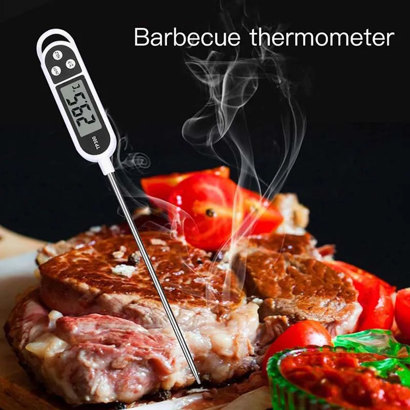 Новинка, лидер продаж, цифровой кухонный термометр для мяса, воды, молока, приготовления пищи, зонд для барбекю, электронный термометр для духовки, кухонные инструменты