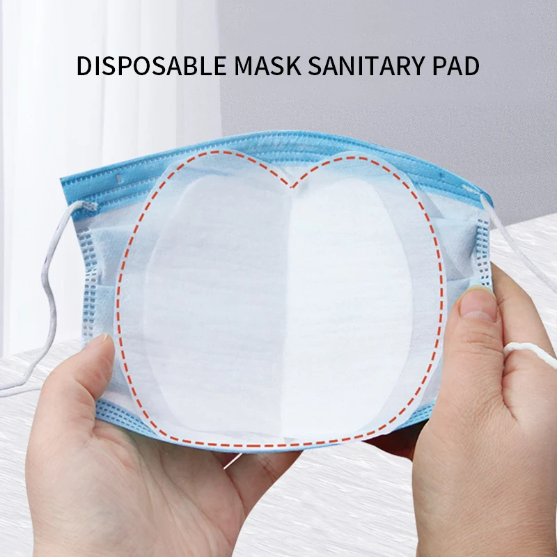 

50Pcs Disposable Three-layer Non-woven Mask Protective Air Filter Pad Safety Anti Dust Haze Breathable Mouth Face Mask Gasket