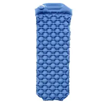 Портативный влагостойкий спальный коврик с достаточно прочностью и прочностью один надувной матрас походный коврик