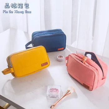 

2020 New Style Travel Portable Makeup Bag Large Capacity Waterproof Men Wash Bag Wet and Dry Separation Storage Bag